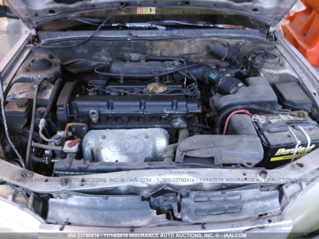 KMHJF34M0TU280528 - 1996 HYUNDAI ELANTRA GLS GRAY photo 10