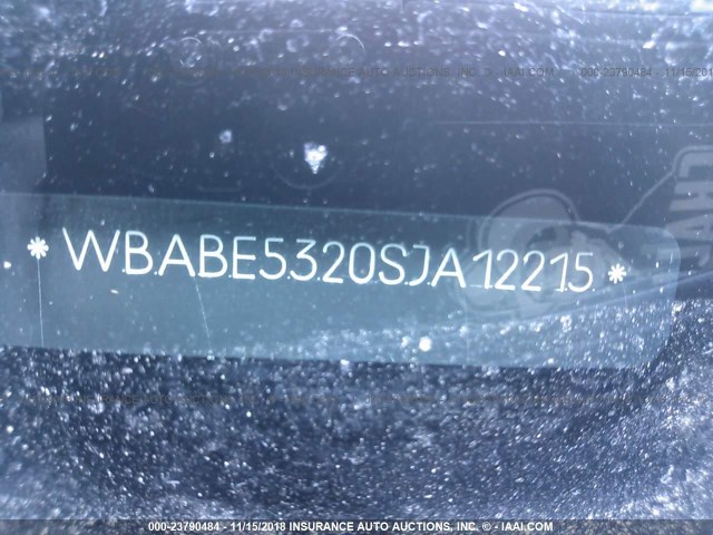 WBABE5320SJA12215 - 1995 BMW 318 IS BLACK photo 9