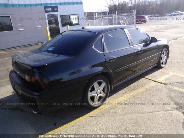 2G1WP521249276869 - 2004 CHEVROLET IMPALA SS BLACK photo 4