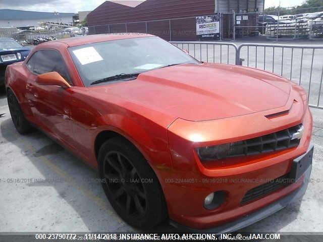 2G1FT1EW5A9145295 - 2010 CHEVROLET CAMARO SS ORANGE photo 1