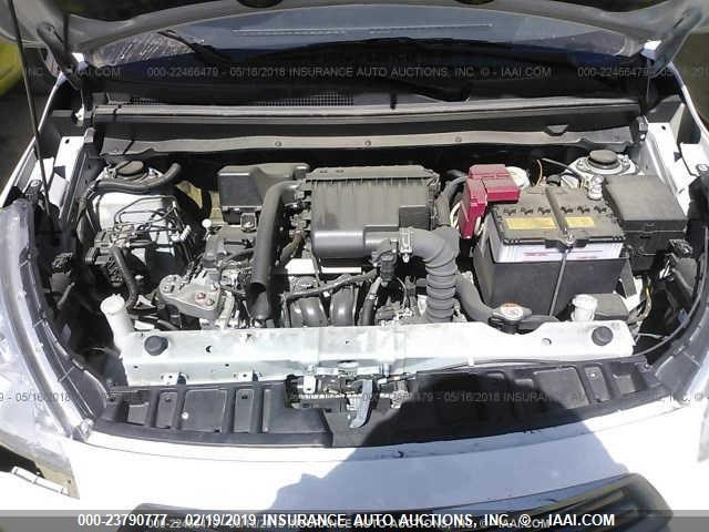 ML32F3FJ6HHF16746 - 2017 MITSUBISHI MIRAGE G4 ES თეთრი ფოტო 10