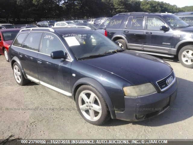 WA1YL54B94N028689 - 2004 AUDI ALLROAD 4.2 BLUE photo 1