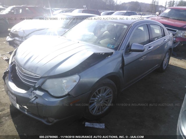 1C3LC66J88N244084 - 2008 CHRYSLER SEBRING LIMITED GRAY photo 2