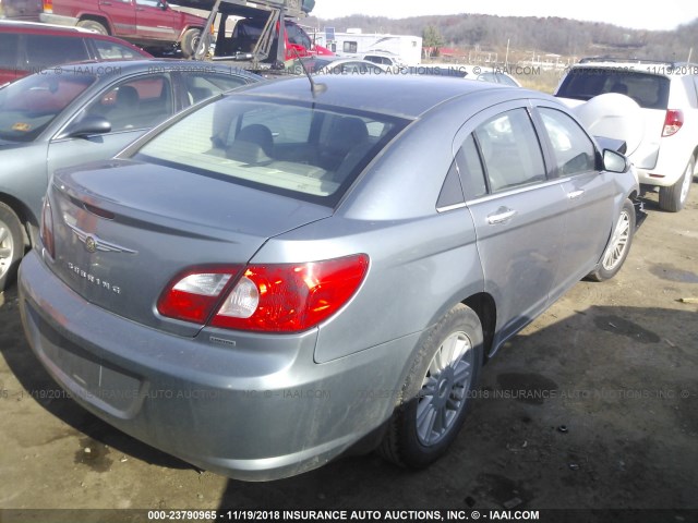 1C3LC66J88N244084 - 2008 CHRYSLER SEBRING LIMITED GRAY photo 4