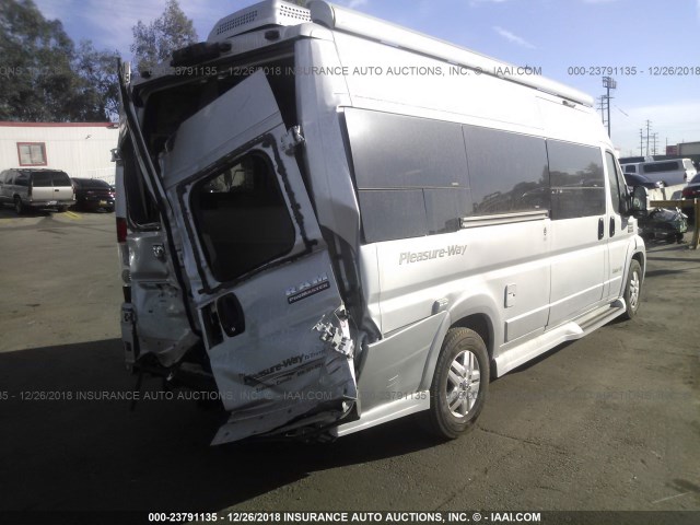 3C6URVJG5GE112642 - 2016 RAM PROMASTER 3500  SILVER photo 4