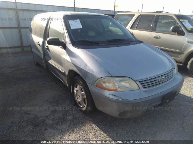 2FMZA50441BC01108 - 2001 FORD WINDSTAR LX SILVER photo 1