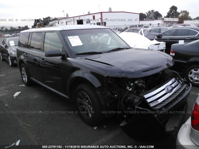 2FMGK5BC9BBD06768 - 2011 FORD FLEX SE BLACK photo 1