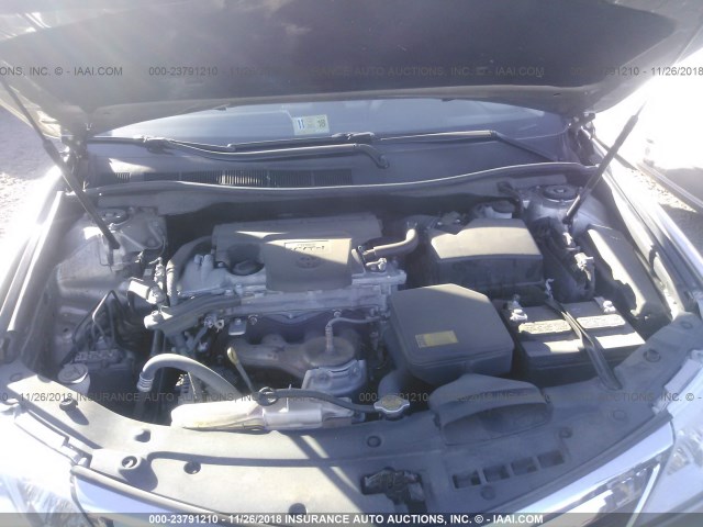 4T4BF1FK0ER382487 - 2014 TOYOTA CAMRY L/SE/LE/XLE GOLD photo 10