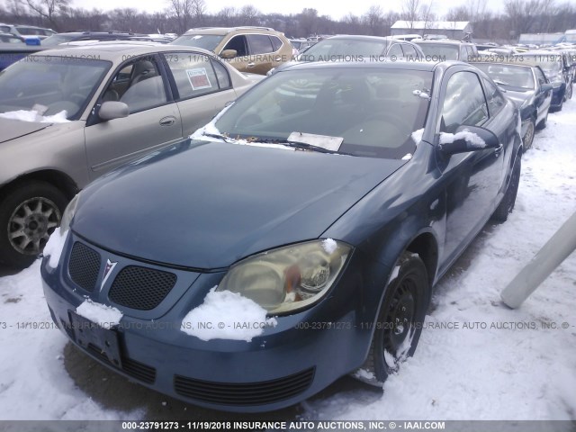 1G2AL15FX77256201 - 2007 PONTIAC G5 BLUE photo 2