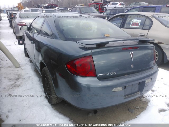 1G2AL15FX77256201 - 2007 PONTIAC G5 BLUE photo 3