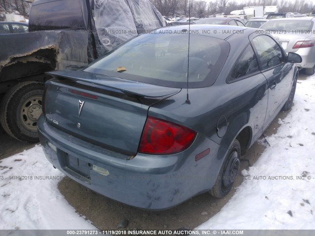 1G2AL15FX77256201 - 2007 PONTIAC G5 BLUE photo 4