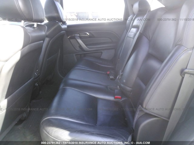 2HNYD28377H509892 - 2007 ACURA MDX TECHNOLOGY SILVER photo 8