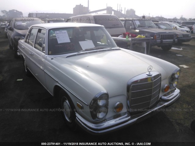 280SE000293 - 1972 MERCEDES-BENZ 280SE WHITE photo 1