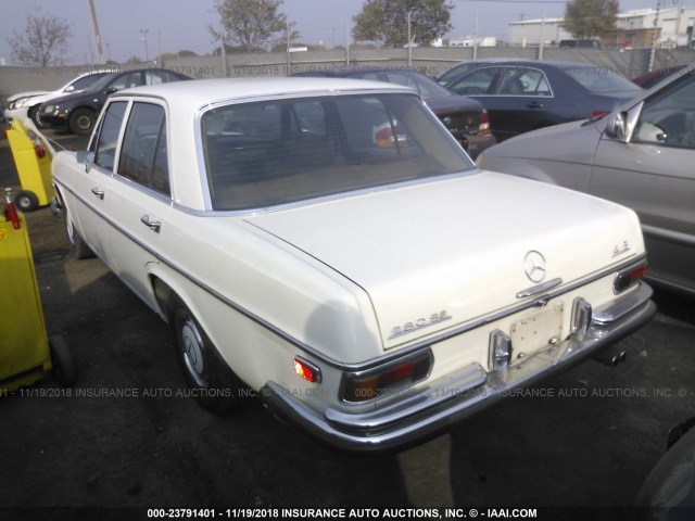 280SE000293 - 1972 MERCEDES-BENZ 280SE WHITE photo 3