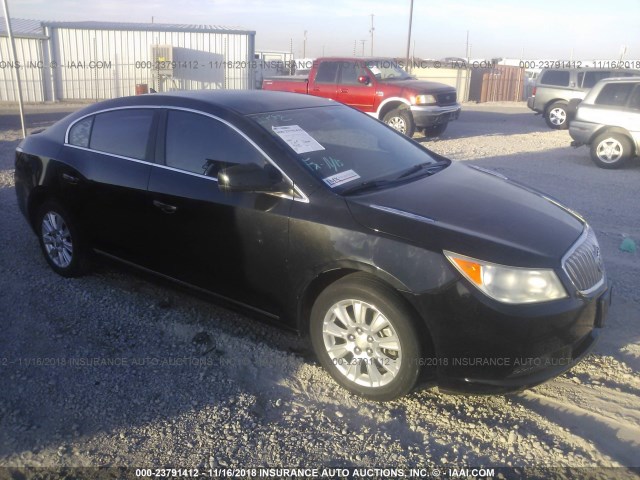 1G4GA5EC7BF228634 - 2011 BUICK LACROSSE CX BLACK photo 1