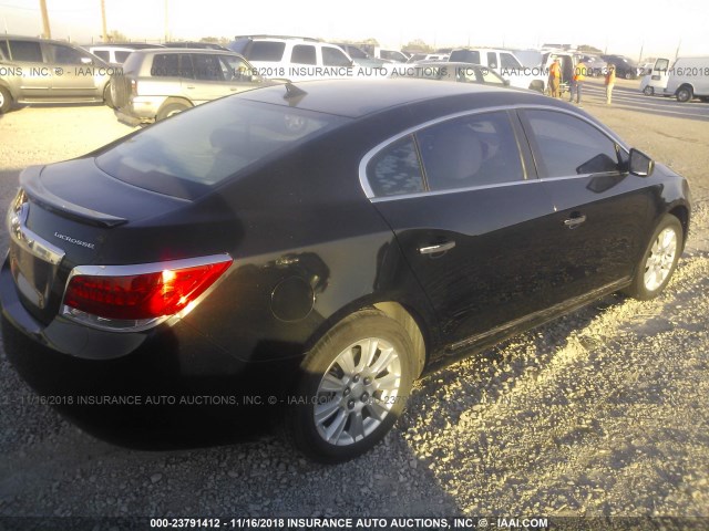 1G4GA5EC7BF228634 - 2011 BUICK LACROSSE CX BLACK photo 4