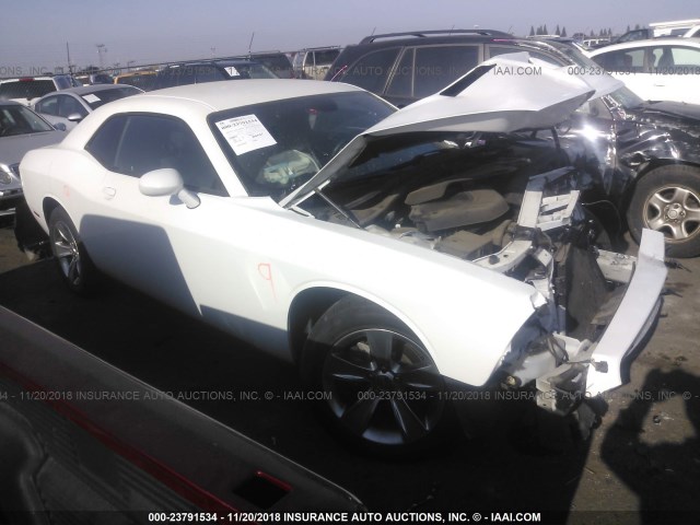 2C3CDZAG0FH819424 - 2015 DODGE CHALLENGER SXT WHITE photo 1