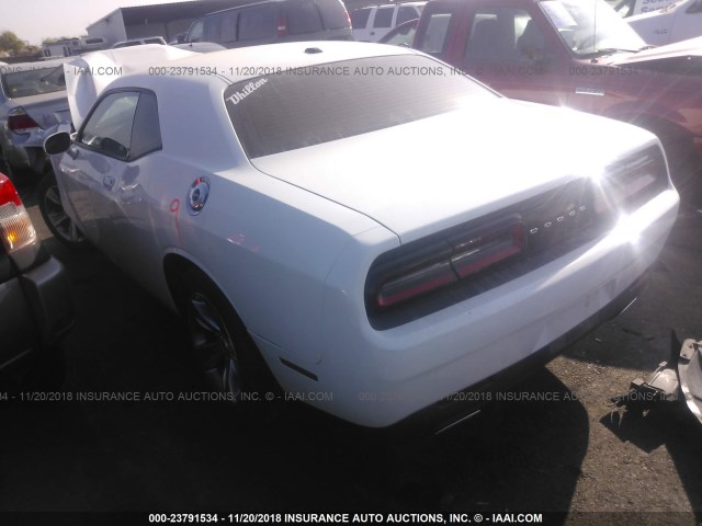 2C3CDZAG0FH819424 - 2015 DODGE CHALLENGER SXT WHITE photo 3