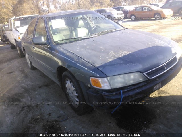 1HGCD5665TA271467 - 1996 HONDA ACCORD EX GREEN photo 1