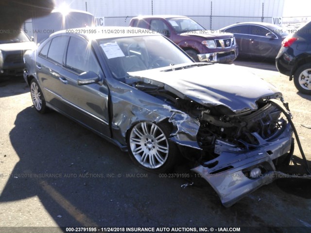 WDBUF56X68B325946 - 2008 MERCEDES-BENZ E 350 GRAY photo 1