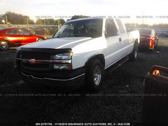 2GCEC19V941301491 - 2004 CHEVROLET SILVERADO C1500 WHITE photo 2