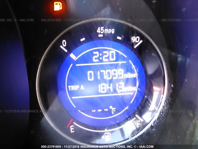 3HGGK5H41KM704075 - 2019 HONDA FIT BLUE photo 7