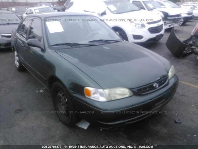 1NXBR12E7YZ387191 - 2000 TOYOTA COROLLA VE/CE/LE GREEN photo 1