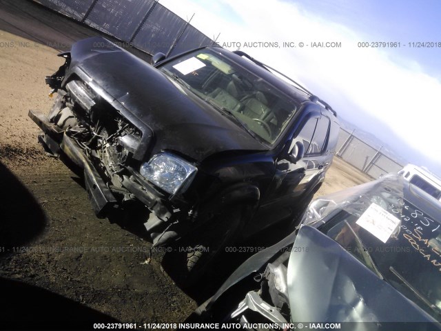 5TDBT44A66S276635 - 2006 TOYOTA SEQUOIA SR5 BLACK photo 2