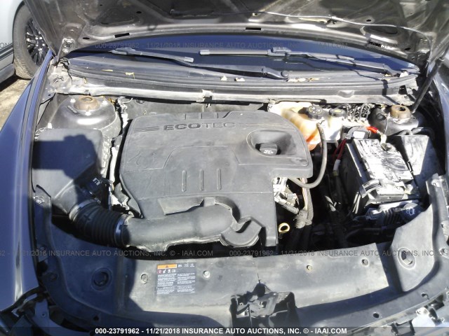 1G1ZB5E17BF156898 - 2011 CHEVROLET MALIBU LS 灰色 照片 10