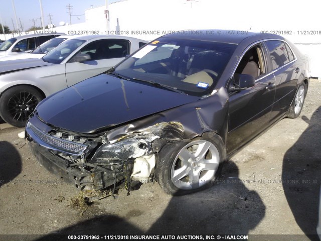 1G1ZB5E17BF156898 - 2011 CHEVROLET MALIBU LS 灰色 照片 2
