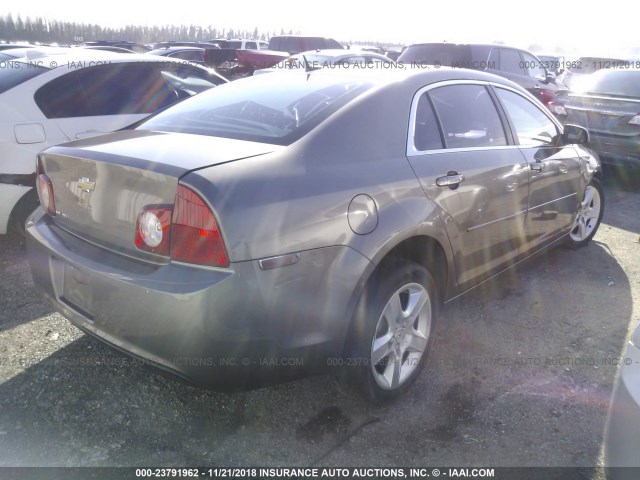 1G1ZB5E17BF156898 - 2011 CHEVROLET MALIBU LS 灰色 照片 4