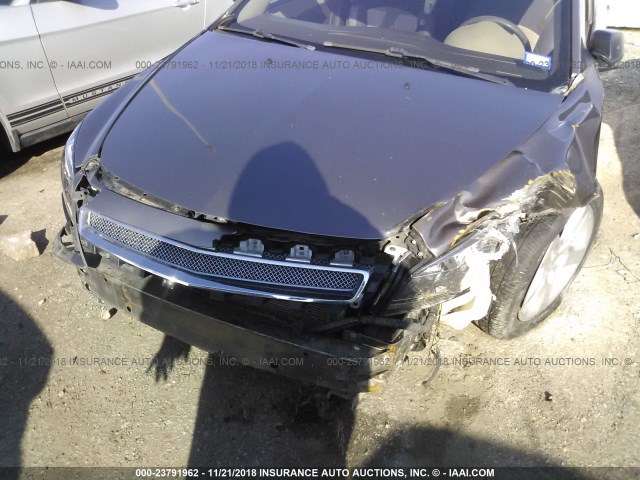 1G1ZB5E17BF156898 - 2011 CHEVROLET MALIBU LS 灰色 照片 6