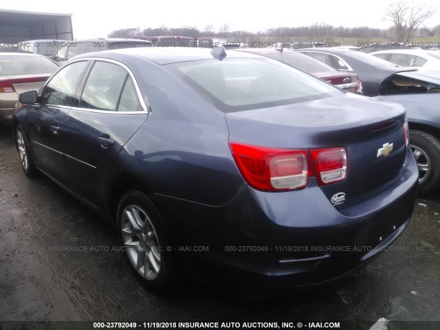 1G11C5SL3EF157275 - 2014 CHEVROLET MALIBU 1LT Dark Blue photo 3