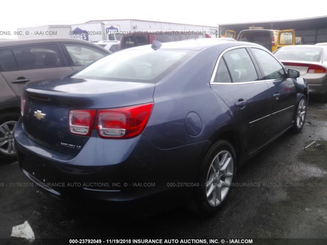 1G11C5SL3EF157275 - 2014 CHEVROLET MALIBU 1LT Dark Blue photo 4