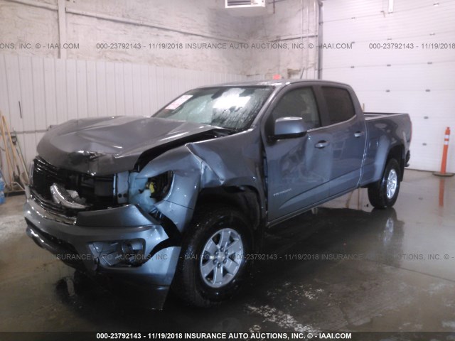 1GCGTBEN5K1110576 - 2019 CHEVROLET COLORADO GRAY photo 2