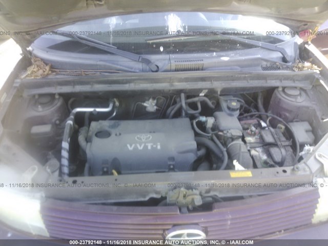 JTLKT334850172062 - 2005 TOYOTA SCION XB Бордовый фото 10