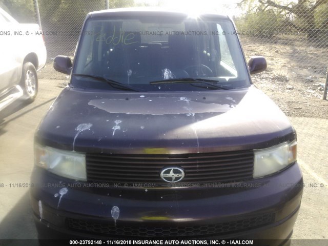 JTLKT334850172062 - 2005 TOYOTA SCION XB Бордовый фото 6