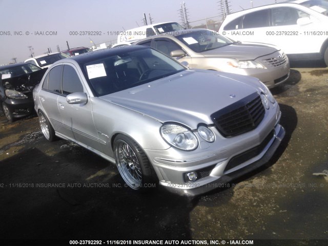 WDBUF76J85A641485 - 2005 MERCEDES-BENZ E 55 AMG SILVER photo 1