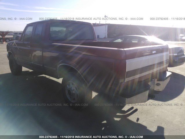 1FTHX25G0TEA23916 - 1996 FORD F250 RED photo 3