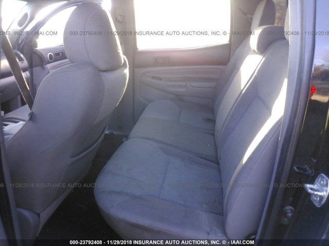 5TFJU4GN3CX019476 - 2012 TOYOTA TACOMA DOUBLE CAB PRERUNNER BLACK photo 8