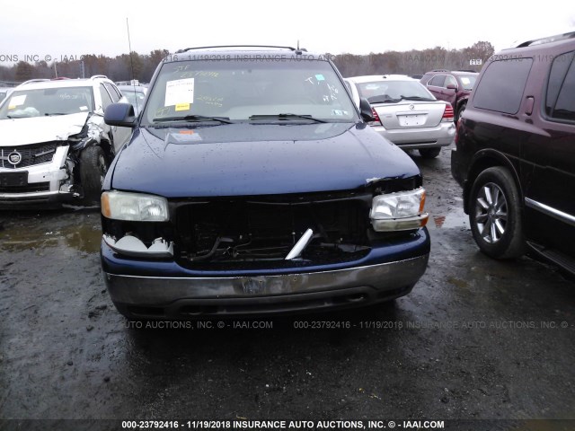 1GKFK16Z32J306398 - 2002 GMC YUKON XL K1500 Dark Blue photo 6