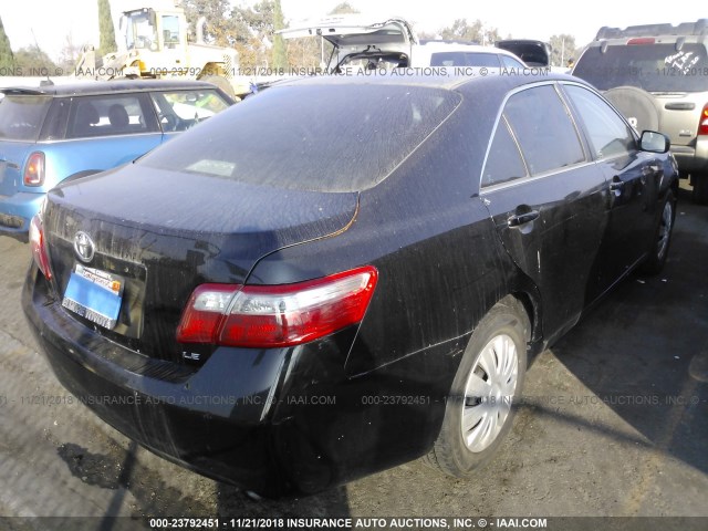 4T4BE46K88R022800 - 2008 TOYOTA CAMRY CE/LE/XLE/SE 黑色 照片 4