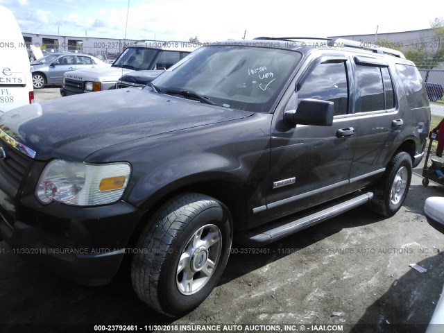 1FMEU62E86UA62104 - 2006 FORD EXPLORER XLS GRAY photo 2