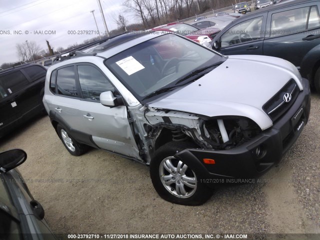 KM8JN72D57U637463 - 2007 HYUNDAI TUCSON SE/LIMITED SILVER photo 1