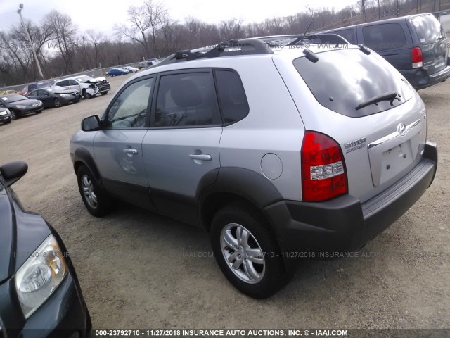 KM8JN72D57U637463 - 2007 HYUNDAI TUCSON SE/LIMITED SILVER photo 3