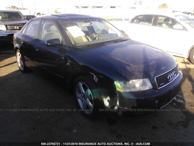 WAULC68E35A118369 - 2005 AUDI A4 1.8T QUATTRO/SPECIAL Dark Blue photo 1