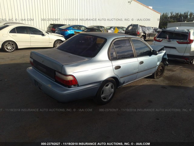 1NXAE09B1SZ264698 - 1995 TOYOTA COROLLA LE/DX BLUE photo 4