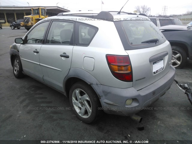 5Y2SM62863Z444969 - 2003 PONTIAC VIBE SILVER photo 3