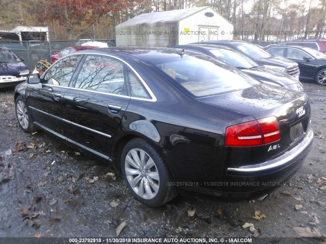 WAUMV94E68N014140 - 2008 AUDI A8 L QUATTRO BLACK photo 3