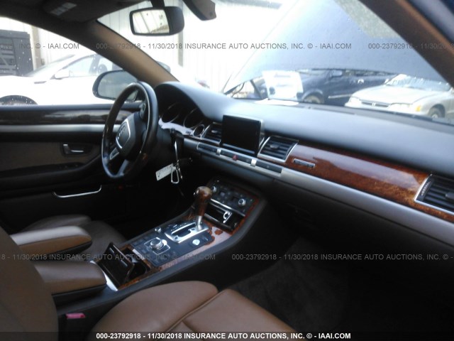 WAUMV94E68N014140 - 2008 AUDI A8 L QUATTRO BLACK photo 5